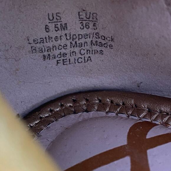 Sam Edelman Felicia Dijon Yellow Suede Ballet Flats Size 6.5 - Picture 7 of 9